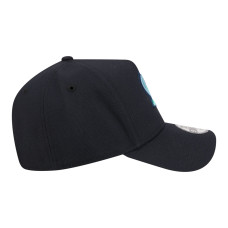Подростковая Seattle Kraken New Era Deep Sea Blue 9FORTY A-Frame Adjustable Hat