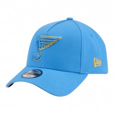Подростковая St. Louis Blues New Era Blue 9FORTY A-Frame Adjustable Hat