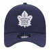 Подростковая Toronto Maple Leafs New Era Blue 9FORTY A-Frame Adjustable Hat