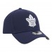 Подростковая Toronto Maple Leafs New Era Blue 9FORTY A-Frame Adjustable Hat