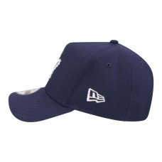 Подростковая Toronto Maple Leafs New Era Blue 9FORTY A-Frame Adjustable Hat