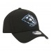 Подростковая Utah Mammoth New Era Black 9FORTY A-Frame Adjustable Hat