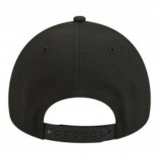 Подростковая Utah Mammoth New Era Black 9FORTY A-Frame Adjustable Hat