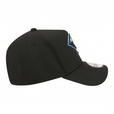 Подростковая Utah Mammoth New Era Black 9FORTY A-Frame Adjustable Hat
