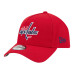 Подростковая Washington Capitals New Era Red 9FORTY A-Frame Adjustable Hat