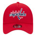 Подростковая Washington Capitals New Era Red 9FORTY A-Frame Adjustable Hat