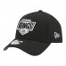 Подростковая Los Angeles Kings New Era Black 9FORTY A-Frame Adjustable Hat