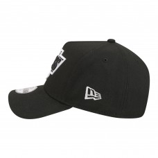 Подростковая Los Angeles Kings New Era Black 9FORTY A-Frame Adjustable Hat
