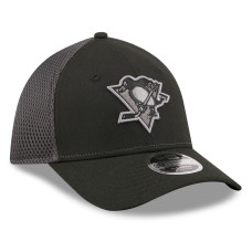 Бейсболка Pittsburgh Penguins New Era Black Neo Mesh 39THIRTY M-Crown Stretch Бейсболка Pittsburgh Penguins New Era Black Neo Mesh 39THIRTY M-Crown Stretch