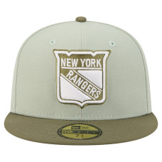 Бейсболка New York Rangers New Era Sage Green/Olive Color Pack 59FIFTY Бейсболка New York Rangers New Era Sage Green/Olive Color Pack 59FIFTY