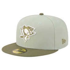 Бейсболка Pittsburgh Penguins New Era Sage Green/Olive Color Pack 59FIFTY Бейсболка Pittsburgh Penguins New Era Sage Green/Olive Color Pack 59FIFTY