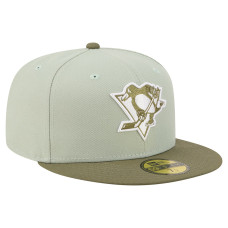 Бейсболка Pittsburgh Penguins New Era Sage Green/Olive Color Pack 59FIFTY Бейсболка Pittsburgh Penguins New Era Sage Green/Olive Color Pack 59FIFTY