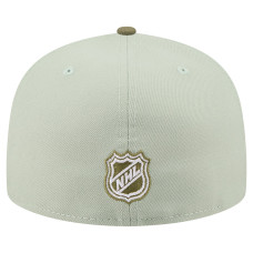 Бейсболка Edmonton Oilers New Era Sage Green/Olive Color Pack 59FIFTY