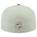 Бейсболка Edmonton Oilers New Era Sage Green/Olive Color Pack 59FIFTY