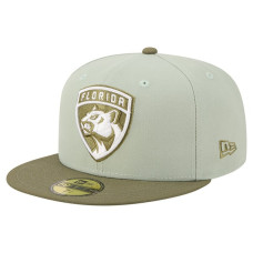 Бейсболка Florida Panthers New Era Sage Green/Olive Color Pack 59FIFTY Бейсболка Florida Panthers New Era Sage Green/Olive Color Pack 59FIFTY
