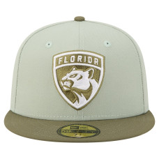 Бейсболка Florida Panthers New Era Sage Green/Olive Color Pack 59FIFTY Бейсболка Florida Panthers New Era Sage Green/Olive Color Pack 59FIFTY