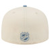 Бейсболка Los Angeles Kings New Era Cream/Blue Color Pack Two-Tone 59FIFTY