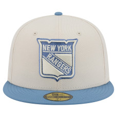 Бейсболка New York Rangers New Era Cream/Blue Color Pack Two-Tone 59FIFTY Бейсболка New York Rangers New Era Cream/Blue Color Pack Two-Tone 59FIFTY