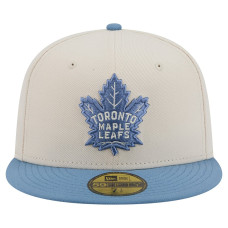 Бейсболка Toronto Maple Leafs New Era Color Pack Two-Tone 59FIFTY - Cream/Blue