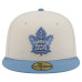 Бейсболка Toronto Maple Leafs New Era Color Pack Two-Tone 59FIFTY - Cream/Blue