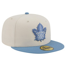 Бейсболка Toronto Maple Leafs New Era Color Pack Two-Tone 59FIFTY - Cream/Blue