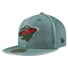 Бейсболка Minnesota Wild New Era Green Washed 59FIFTY