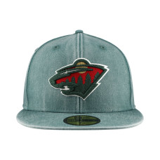 Бейсболка Minnesota Wild New Era Green Washed 59FIFTY
