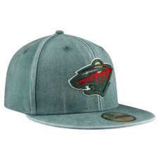 Бейсболка Minnesota Wild New Era Green Washed 59FIFTY