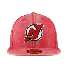 Джерси New Devils New Era Red Washed 59FIFTY Fitted Hat