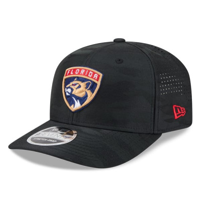 Бейсболка Florida Panthers New Era Black Camo 9SEVENTY Perforated