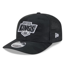 Бейсболка Los Angeles Kings New Era Black Camo 9SEVENTY Perforated Бейсболка Los Angeles Kings New Era Black Camo 9SEVENTY Perforated