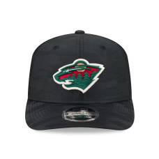 Бейсболка Minnesota Wild New Era Black Camo 9SEVENTY Perforated