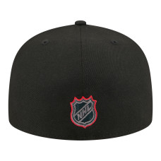 Бейсболка Washington Capitals New Era Black Color Pop 59FIFTY