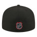 Бейсболка Washington Capitals New Era Black Color Pop 59FIFTY