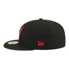 Бейсболка Washington Capitals New Era Black Color Pop 59FIFTY