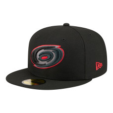 Бейсболка Carolina Hurricanes New Era Black Color Pop 59FIFTY