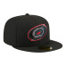 Бейсболка Carolina Hurricanes New Era Black Color Pop 59FIFTY