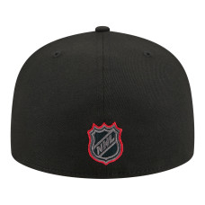 Бейсболка Carolina Hurricanes New Era Black Color Pop 59FIFTY