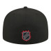 Бейсболка Carolina Hurricanes New Era Black Color Pop 59FIFTY