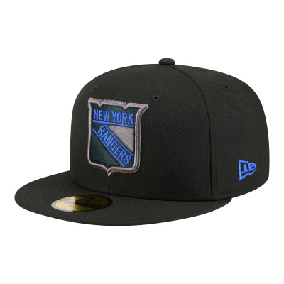 Бейсболка New York Rangers New Era Black Color Pop 59FIFTY