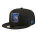 Бейсболка New York Rangers New Era Black Color Pop 59FIFTY