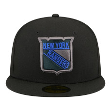 Бейсболка New York Rangers New Era Black Color Pop 59FIFTY Бейсболка New York Rangers New Era Black Color Pop 59FIFTY