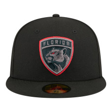 Бейсболка Florida Panthers New Era Black Color Pop 59FIFTY Бейсболка Florida Panthers New Era Black Color Pop 59FIFTY
