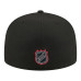 Бейсболка Florida Panthers New Era Black Color Pop 59FIFTY