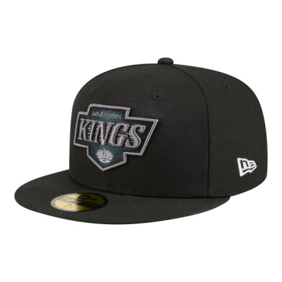 Бейсболка Los Angeles Kings New Era Black Color Pop 59FIFTY