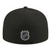 Бейсболка Los Angeles Kings New Era Black Color Pop 59FIFTY