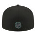 Бейсболка Minnesota Wild New Era Black Color Pop 59FIFTY