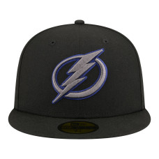 Бейсболка Tampa Bay Lightning New Era Black Color Pop 59FIFTY Бейсболка Tampa Bay Lightning New Era Black Color Pop 59FIFTY