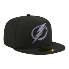 Бейсболка Tampa Bay Lightning New Era Black Color Pop 59FIFTY Бейсболка Tampa Bay Lightning New Era Black Color Pop 59FIFTY