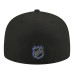Бейсболка Tampa Bay Lightning New Era Black Color Pop 59FIFTY